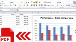 Cara Menyimpan Bagan Tabel Microsoft Excel ke PDF
