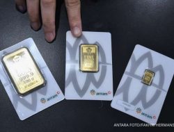 Harga Emas Antam Rekor Lagi, Naik Rp 9.000 Jadi Rp 1.701.000 Per Gram, Jumat (14/2)